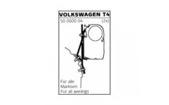 Thule Van Adapter -Zeltladen 3168 190558