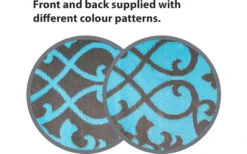 Bo-Camp Azure Outdoormatte 200 X 180 Cm 3 Bo-Camp Azure Outdoormatte 200 X 180 Cm -Zeltladen 395026 2879819