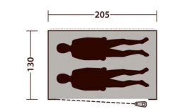 Outwell Freistehendes Innenzelt Blau 5 Outwell Freistehendes Innenzelt Blau -Zeltladen 439200 3116115