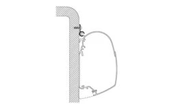 Thule Markisenadapter Caravan Rail 20 X 3,0m