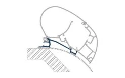 Dometic PR-Adapt Adapter Für Dachmarkisen PR 2000 Und PR 2500 4,0m -Zeltladen 457038 3315950