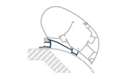 Dometic PR-Adapt Adapter Für Dachmarkisen PR 2000 Und PR 2500 4,0m -Zeltladen 530692 3471234