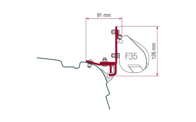 Fiamma F35 Pro Kit Standard Fiamma F35 Pro Kit Standard -Zeltladen 57443 12097