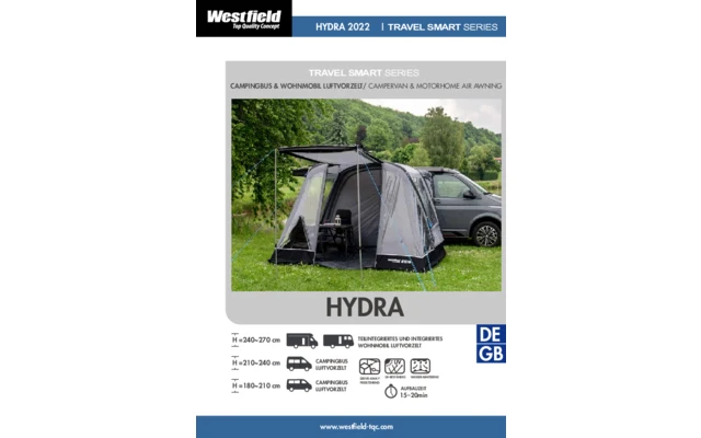 Westfield Hydra abtrennbare Schleuse 1 für Vorzelt Westfield Hydra Abtrennbare Schleuse 1 Für Vorzelt -Zeltladen 585199 3981763