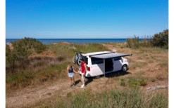 Fiamma F45s Deep Black Markise 190 Grau -Zeltladen 602503 4405187