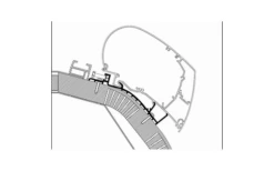 Thule Dachadapter Carthago Serie 450 Cm Ab 2014 -Zeltladen 603475 4472755