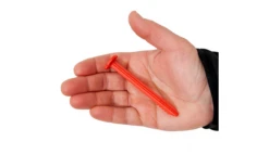 Swiss Piranha RT90 Zelthering Rot 9 Cm Einzeln -Zeltladen 604347 4402339