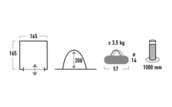High Peak Mehrzweckzelt Lido 4 High Peak Mehrzweckzelt Lido -Zeltladen 615331 4452195