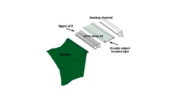 Outdoor Revolution Driveaway Universal Twin Befestigungskit 3 Meter -Zeltladen 623039 4336283