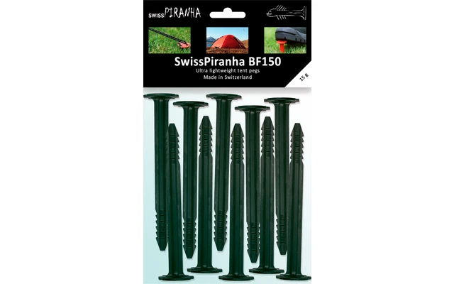 SwissPiranha Zelthering BF150 einzeln SwissPiranha Zelthering BF150 Einzeln -Zeltladen 626571 4403031