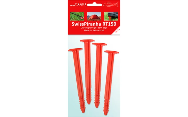 Swiss Piranha RT150 Zelthering rot 15 cm einzeln Swiss Piranha RT150 Zelthering Rot 15 Cm Einzeln -Zeltladen 631871 4333483