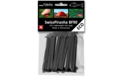 SwissPiranha BF90 Zelthering Schwarz 9,7 Cm Einzeln 2 SwissPiranha BF90 Zelthering Schwarz 9,7 Cm Einzeln -Zeltladen 636043 4342703