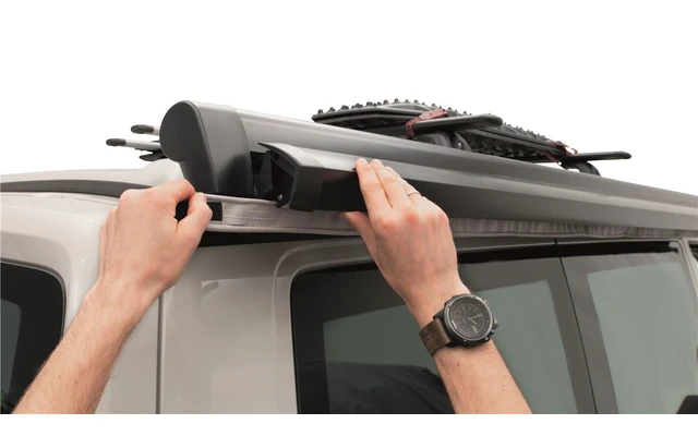 Outwell Touring Connect Kederschiene Set 4 teilig schwarz grau 7 bis 5 mm Outwell Touring Connect Kederschiene Set 4 Teilig Schwarz Grau 7 Bis 5 Mm -Zeltladen 666753 4634970