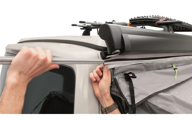 Outwell Touring Connect Kederschiene Set 4 teilig schwarz grau 7 bis 5 mm Outwell Touring Connect Kederschiene Set 4 Teilig Schwarz Grau 7 Bis 5 Mm -Zeltladen 666759 4634982