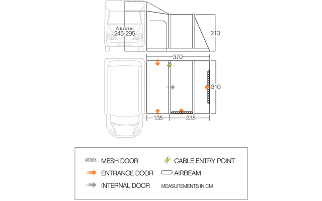 Vango Kela Pro Air Tall Vango Kela Pro Air Tall -Zeltladen 703535 4852313