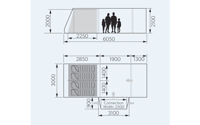 Dometic Rarotonga DA FTT 401 AIR LH Aufblasbares Driveaway Vorzelt 3 m Modell Links Dometic Rarotonga DA FTT 401 AIR LH Aufblasbares Driveaway Vorzelt 3 M Modell Links -Zeltladen 707762 4801544
