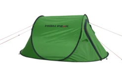 High Peak Vision 3 Einfachdach 3 Personen Pop Up Wurfzelt Schwarz -Zeltladen 712595 4828136