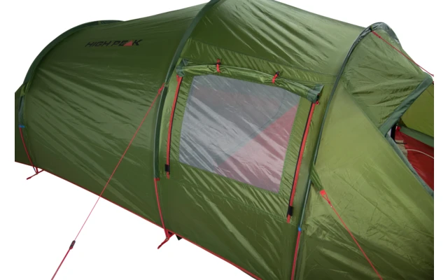 High Peak Falcon 3 LW Lightweight 3 Personen Tunnelzelt Aluminium Gestänge olive/rot High Peak Falcon 3 LW Lightweight 3 Personen Tunnelzelt Aluminium Gestänge Olive/rot -Zeltladen 733031 4904030