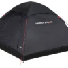High Peak Monodome XL Freistehendes Einfachdach Kuppelzelt 4 Personen Schwarz