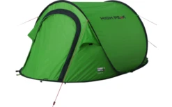 High Peak Vision 3 Einfachdach 3 Personen Pop Up Wurfzelt Schwarz -Zeltladen 739760 4973897