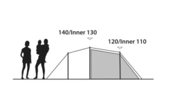 Outwell Earth 2 Doppelbeschichtetes Zelt 5 Outwell Earth 2 Doppelbeschichtetes Zelt -Zeltladen 790742 5217254