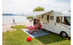 Fiamma F65eagle Ducato 319 Markise Gehäusefarbe Polar White Tuchfarbe Royal Grey 320 Cm -Zeltladen 802862 5241698