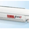 Fiamma F45s 260 Markise Gehäusefarbe Polar White Tuchfarbe Royal Grey 260 Cm