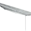 Fiamma F45s 190 Markise Rechtslenker Gehäusefarbe Polar White Tuchfarbe Royal Grey 190 Cm