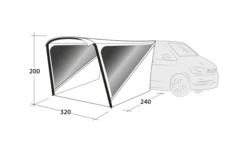 Outwell Zelt Touring Shelter Air 3 Outwell Zelt Touring Shelter Air -Zeltladen 823676 5319677